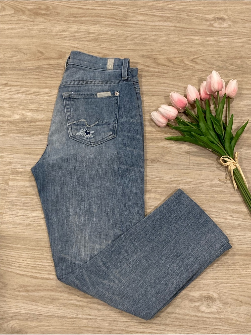 7 for All Mankind Josephina Boyfriend Jeans